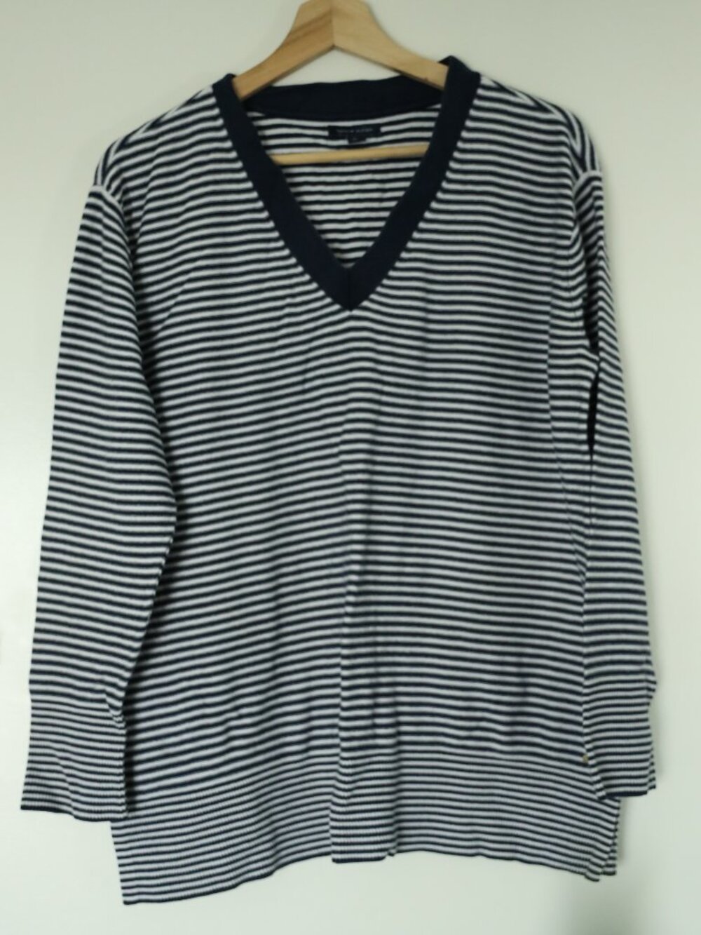 Tommy Hilfiger V-Neck Striped Sweater
